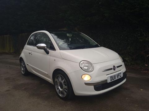 Fiat 500 Hatchback 1.2 Lounge Euro 5 (s/s) 3dr