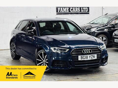 Audi A3 Hatchback 1.6 TDI Black Edition Sportback S Tronic Euro 6 (s/s) 5dr