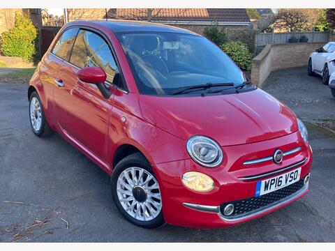 Fiat 500 Hatchback 1.2 Lounge Euro 6 (s/s) 3dr