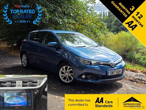Toyota Auris Hatchback 1.8 VVT-h Icon CVT Euro 6 (s/s) 5dr (Safety Sense)