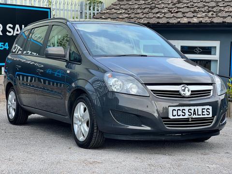 Vauxhall Zafira MPV 1.6 16V Exclusiv Euro 5 5dr