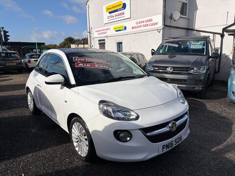 Vauxhall ADAM Hatchback 1.2i GLAM Euro 6 3dr