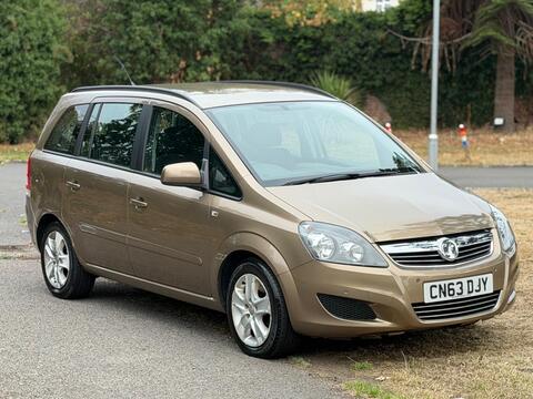 Vauxhall Zafira MPV 1.6 16V Exclusiv Euro 5 5dr