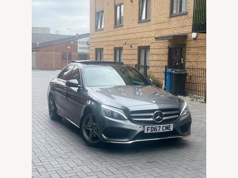 Mercedes-Benz C Class Saloon 2.1 C300dh AMG Line (Premium) G-Tronic+ Euro 6 (s/s) 4dr