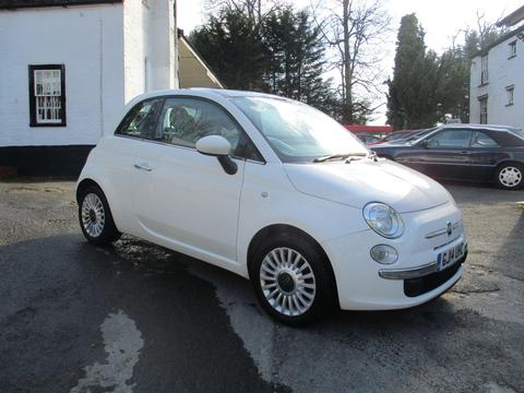 Fiat 500 Hatchback 1.2 Lounge Euro 6 (s/s) 3dr