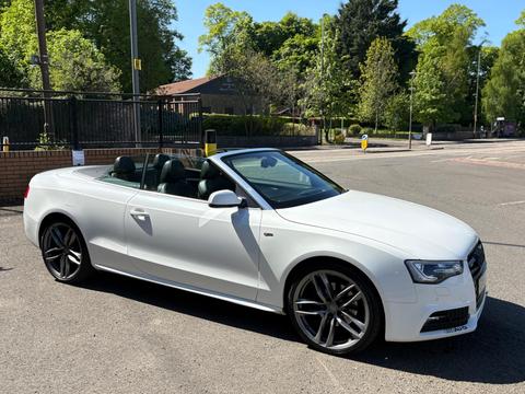 Audi A5 Cabriolet Convertible 2.0 TDI S line Special Edition Euro 5 (s/s) 2dr
