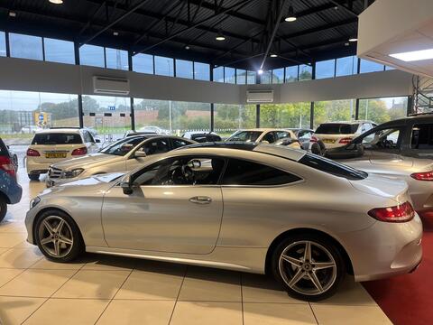 Mercedes-Benz C Class Coupe 2.1 C250d AMG Line (Premium Plus) G-Tronic+ Euro 6 (s/s) 2dr