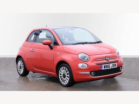 Fiat 500 Hatchback 1.2 Lounge Euro 6 (s/s) 3dr