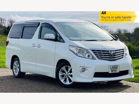 Toyota Alphard MPV 2.4L,PETROL,8 SEATER,ULEZ COMPLIANT