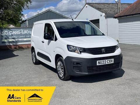 Peugeot Partner Panel Van 1.5 BlueHDi 1000 Professional Premium Standard Panel Van SWB Euro 6 5dr