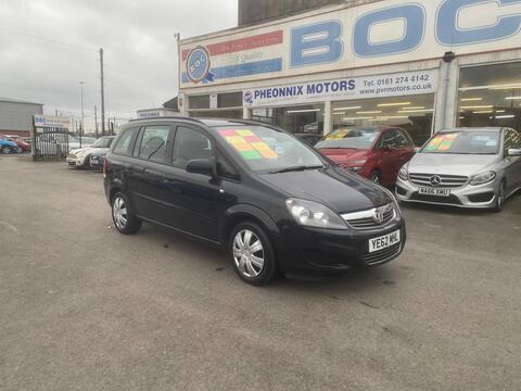 Vauxhall Zafira MPV 1.6 16V Exclusiv Euro 5 5dr