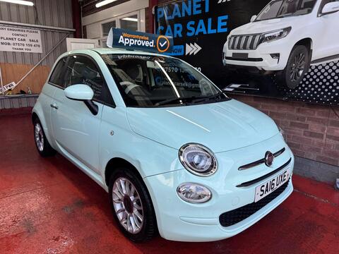 Fiat 500 Hatchback 1.2 ECO Pop Star Euro 6 (s/s) 3dr