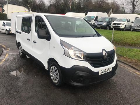 Renault Trafic Combi Van 1.6 dCi 27 Business Crew Van SWB Euro 5 5dr