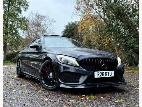 Mercedes-Benz C Class Coupe 2.1 C220d AMG Line (Premium) G-Tronic+ Euro 6 (s/s) 2dr