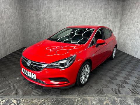 Vauxhall Astra Hatchback 1.0i Turbo ecoTEC Tech Line Nav Euro 6 (s/s) 5dr