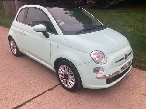 Fiat 500 Hatchback 1.2 Lounge Euro 6 (s/s) 3dr