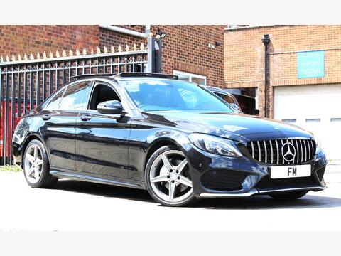 Mercedes-Benz C Class Saloon 2.0 C200 AMG Line (Premium) 7G-Tronic+ Euro 6 (s/s) 4dr