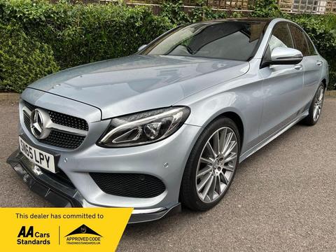 Mercedes-Benz C Class Saloon 2.0 C200 AMG Line (Premium Plus) 7G-Tronic+ Euro 6 (s/s) 4dr
