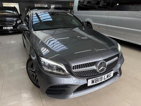 Mercedes-Benz C Class Saloon 1.5 C200 MHEV EQ Boost AMG Line (Premium) G-Tronic+ Euro 6 (s/s) 4dr