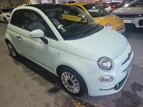 Fiat 500 Hatchback 1.2 Lounge Euro 6 (s/s) 3dr