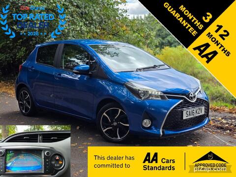 Toyota Yaris Hatchback 1.33 Dual VVT-i Design Euro 6 5dr