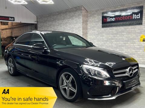 Mercedes-Benz C Class Saloon 2.1 C300dh AMG Line G-Tronic+ Euro 6 (s/s) 4dr
