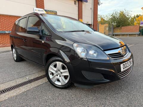 Vauxhall Zafira MPV 1.6 16V Exclusiv Euro 5 5dr