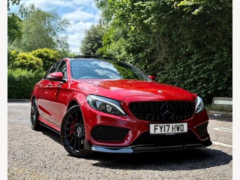 Mercedes-Benz C Class Saloon 2.1 C250d AMG Line (Premium Plus) G-Tronic+ 4MATIC Euro 6 (s/s) 4dr