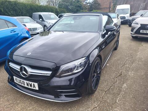 Mercedes-Benz C Class Convertible 3.0 C43 V6 AMG (Premium Plus) Cabriolet G-Tronic+ 4MATIC Euro 6 (s/s) 2dr