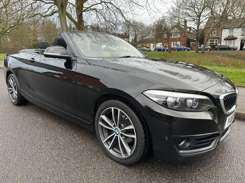 BMW 2 Series Convertible 2.0 218d Sport Euro 6 (s/s) 2dr