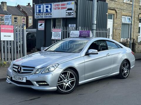 Mercedes-Benz E Class Coupe 2.1 E250 CDI BlueEfficiency Sport G-Tronic+ Euro 5 (s/s) 2dr