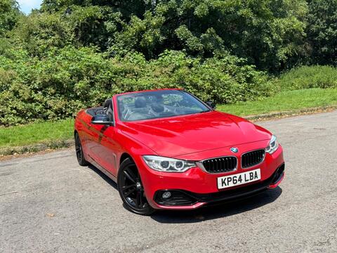 BMW 4 Series Convertible 2.0 420d Sport Auto Euro 6 (s/s) 2dr