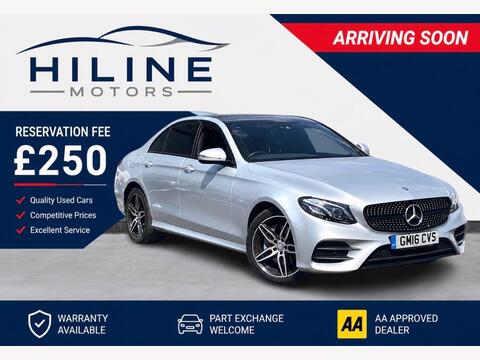 Mercedes-Benz E Class Saloon 2.0 E220d AMG Line (Premium Plus) G-Tronic+ Euro 6 (s/s) 4dr