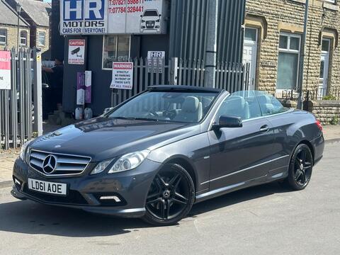 Mercedes-Benz E Class Convertible 2.1 E220 CDI BlueEfficiency Sport Cabriolet G-Tronic+ Euro 5 (s/s) 2dr