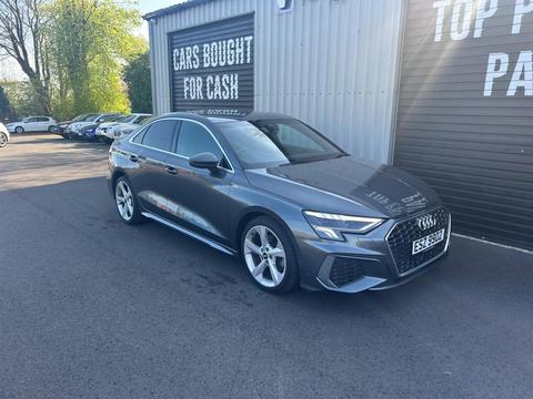 Audi A3 Saloon 1.0 TFSI 30 S line Euro 6 (s/s) 4dr