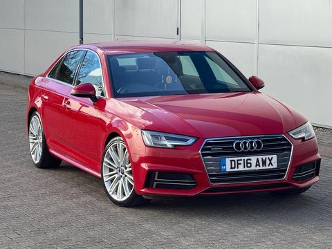 Audi A4 Saloon 3.0 TDI V6 S line S Tronic quattro Euro 6 (s/s) 4dr
