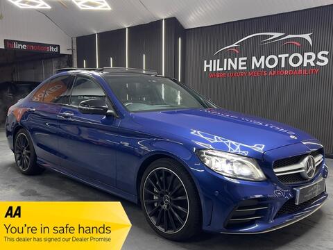 Mercedes-Benz C Class Saloon 3.0 C43 V6 AMG (Premium Plus) G-Tronic+ 4MATIC Euro 6 (s/s) 4dr