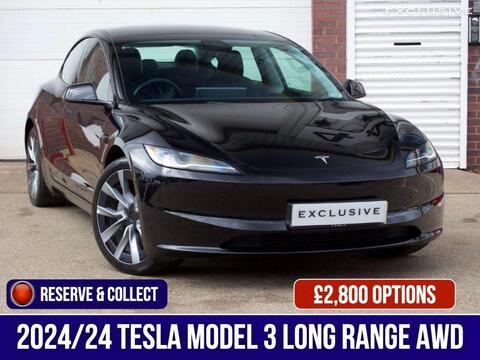 Tesla Model 3 Saloon (Dual Motor) Long Range Auto 4WDE 4dr