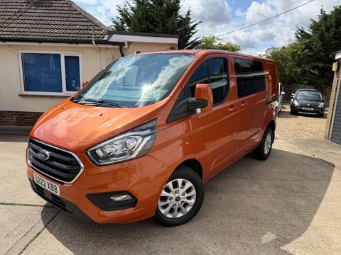 Ford Transit Custom Combi Van 2.0 300 EcoBlue Limited Crew Van L1 H1 Euro 6 (s/s) 5dr (6 Seat)