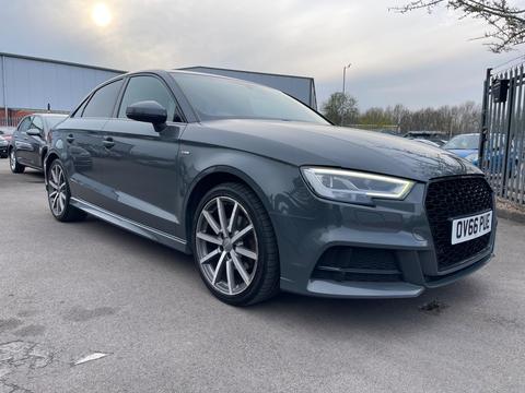 Audi A3 Saloon 2.0 TDI S line S Tronic Auto 6Spd Euro 6 (s/s) 4dr