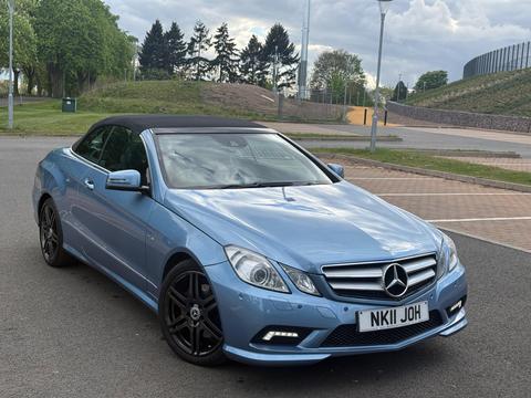 Mercedes-Benz E Class Convertible 3.0 E350 CDI V6 BlueEfficiency Sport Cabriolet G-Tronic Euro 5 2dr