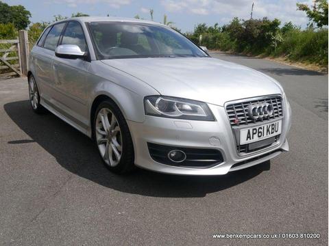 Audi S3 Hatchback 2.0 TFSI Sportback S Tronic quattro Euro 5 5dr