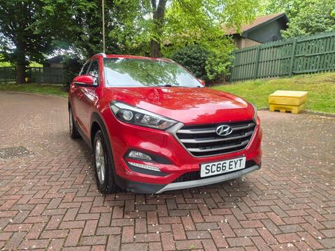 Hyundai TUCSON SUV 1.7 CRDi Blue Drive SE Nav Euro 6 (s/s) 5dr