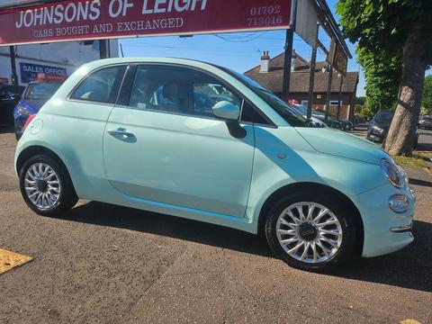 Fiat 500 Hatchback 1.2 Lounge Euro 6 (s/s) 3dr