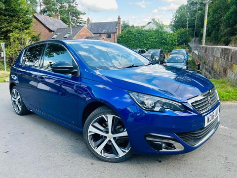 Peugeot 308 Hatchback 1.6 BlueHDi GT Line Euro 6 (s/s) 5dr