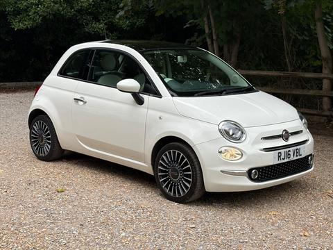 Fiat 500 Hatchback 1.2 Lounge Euro 6 (s/s) 3dr