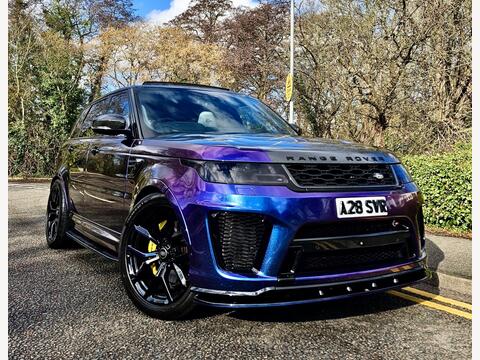 Land Rover Range Rover Sport SUV 5.0 P575 V8 SVR Auto 4WD Euro 6 (s/s) 5dr