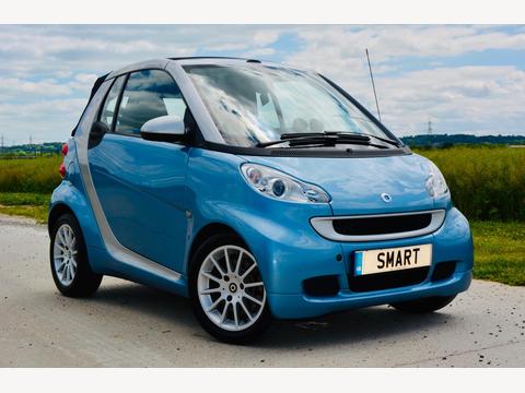 Smart fortwo Convertible 1.0 MHD Passion Cabriolet SoftTouch Euro 5 (s/s) 2dr