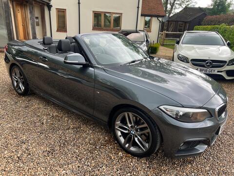 BMW 2 Series Convertible 2.0 220i M Sport Auto Euro 6 (s/s) 2dr
