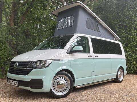 Volkswagen T6.1 Campervan Campervan LWB 6 Seat 4 Berth Retro Two Tone Camper